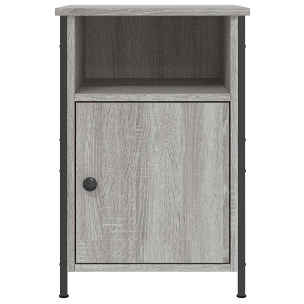 Berkfield Bedside Cabinets 2 pcs Grey Sonoma 40x42x60 cm Engineered Wood