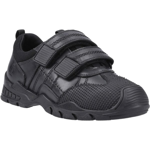 Hush Puppies Tristen Leather Boys's Black Loafers