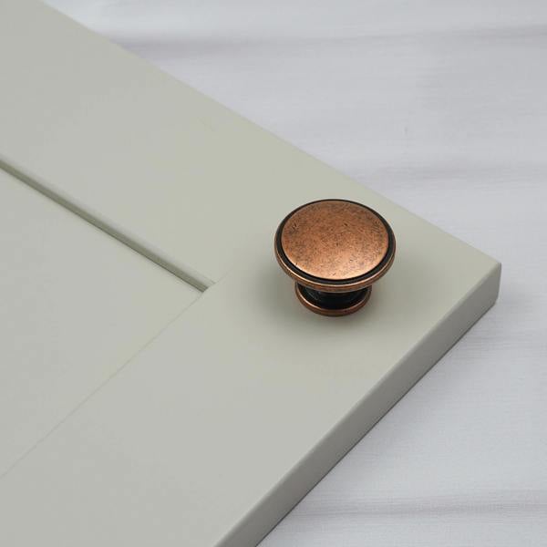 Handle & Home Antique Copper D Handles