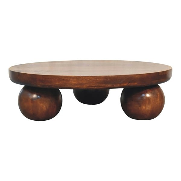 Artisan Furniture Chestnut Central Ball Table