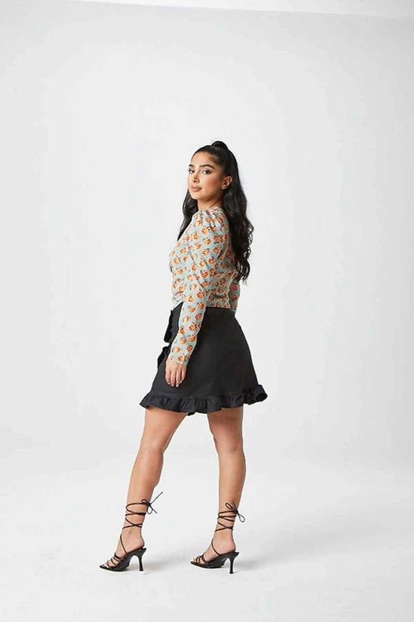 Urban Bliss Alma Floral Empire Blouse