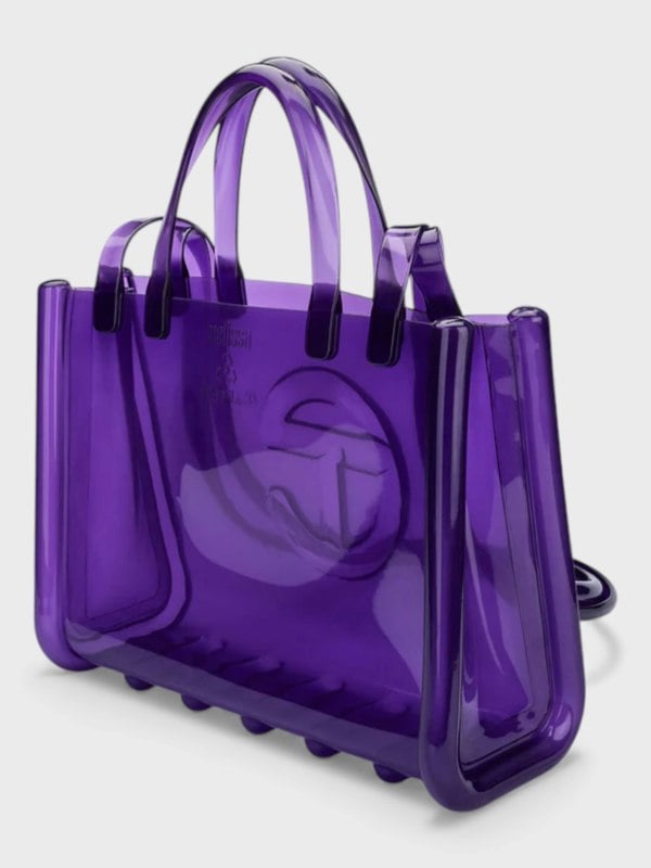 Telfar x Melissa Medium Jelly Shopper Purple