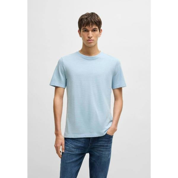 Hugo Boss Mens Tiburt 240 T-Shirt - Blue - 