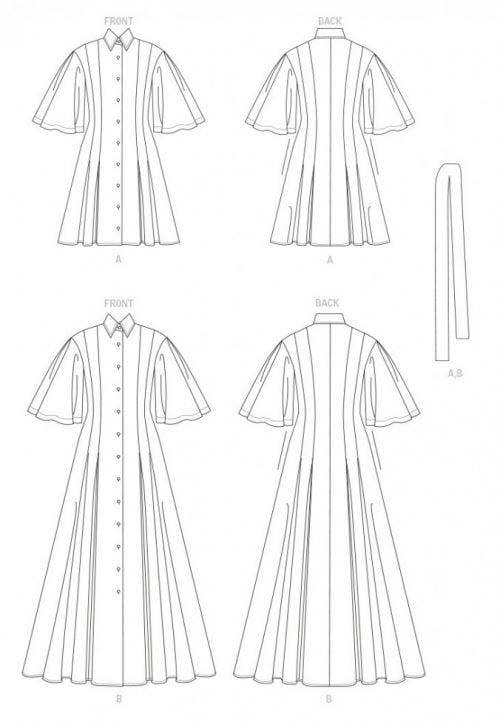 Vogue Sewing Pattern 1783, Dresses for Women, B5 (8-10-12-14-16) - Intermediate