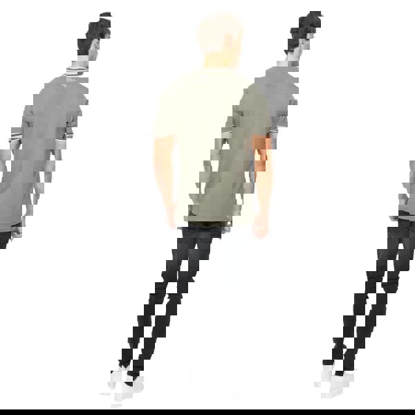 Crosshatch Mens Fillberts T-Shirt - Olive - 