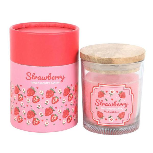 Kingsbury Gifts Strawberry Scented Candle