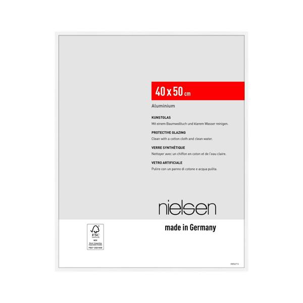 nielsen Atlanta Aluminium Picture Frame - Matt White