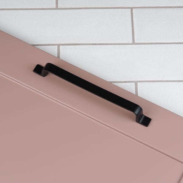 Handle & Home Matt Black Strap Handles