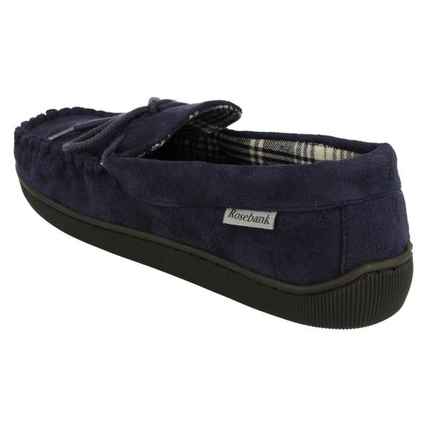 Rosebank Mens Rosebank Moccasin Slippers Ken-Mocc