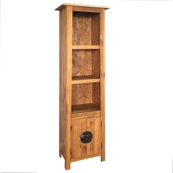 Berkfield Freestanding Bathroom Cabinet Solid Pinewood 48x32x170 cm