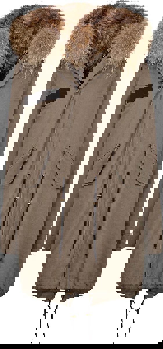 Petra Jacket Taupe/Natural Brown