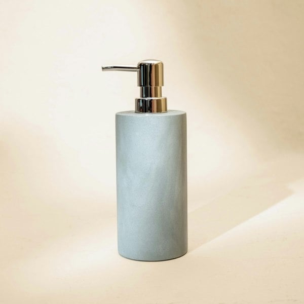 Light blue stone bathroom full set 7 piece luxury spa accessories