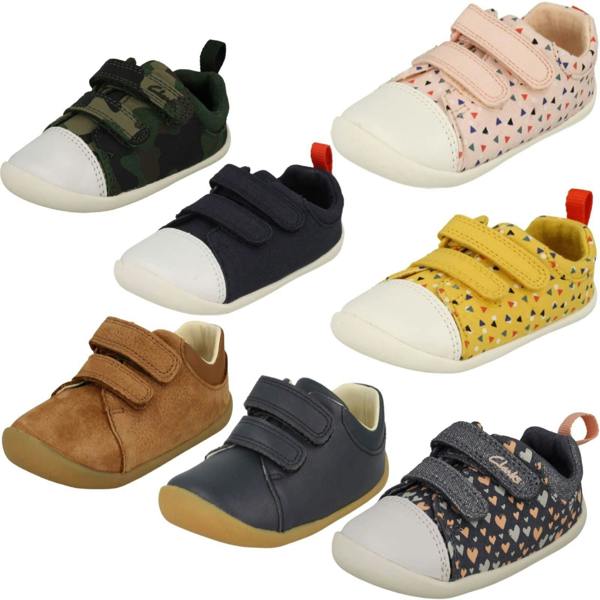 Clarks Childrens Boys Girls Clarks Pre-Walking Shoes Roamer Craft