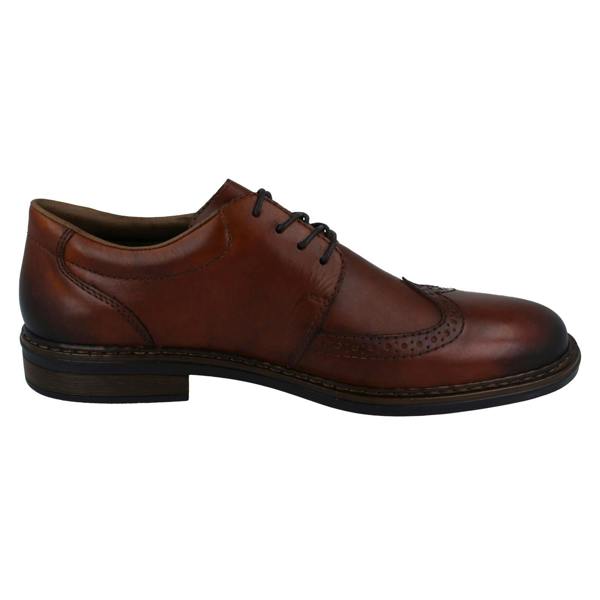 Rieker Mens Rieker Brogue Lace Up Shoes 17620