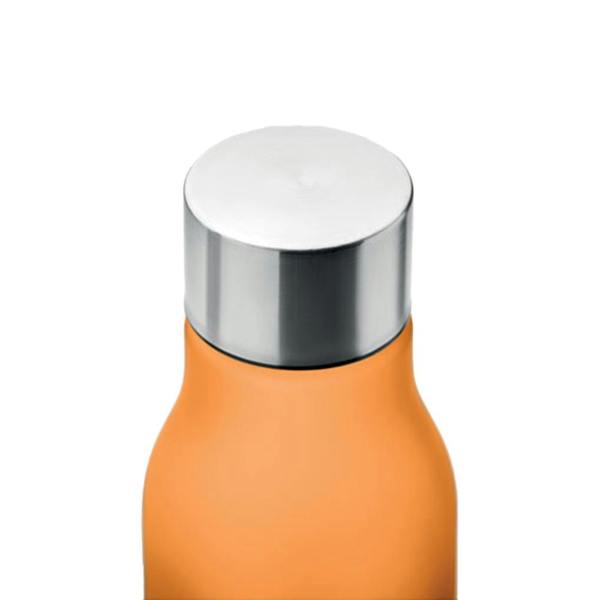MidOcean Glacier RPET 600ml Water Bottle - Transparent Orange - 