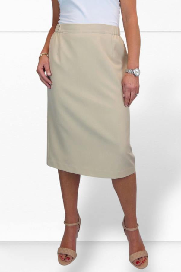 Paulo Due Women's Tailored Midi Pencil Skirt