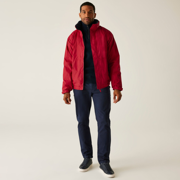 Regatta Dover Waterproof Windproof Jacket (Thermo-Guard Insulation) - Classic Red/Navy