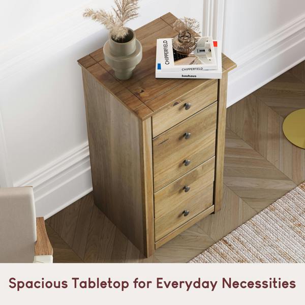 Vida Designs Panama 5 Drawer Narrow Chest