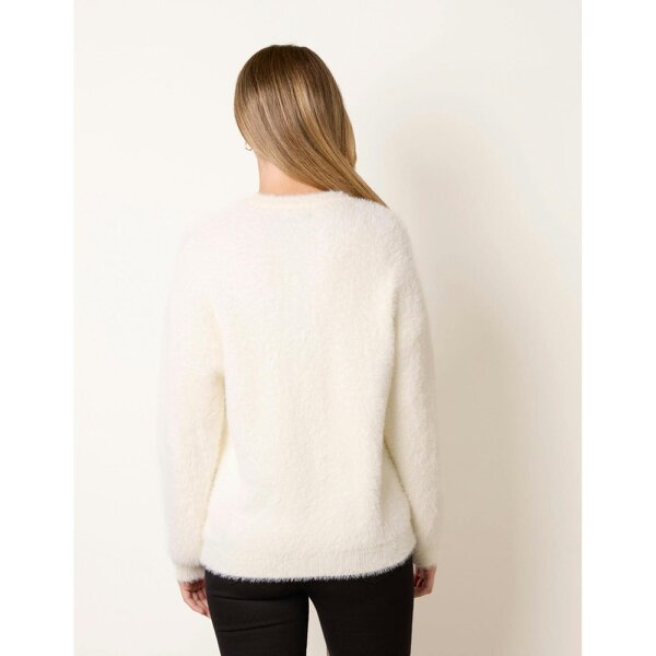 Blue Vanilla Festive Deck The Halls Sequin Jumper