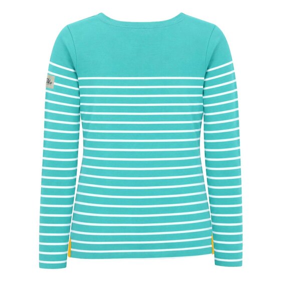 Lazy Jacks LJ97 - Long Sleeve Striped Breton - Sea Green