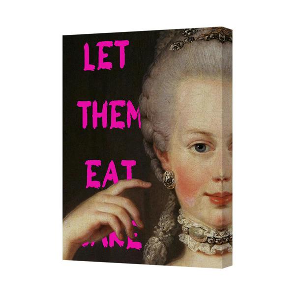 Benjamin Tate Design Let Them Eat Cake Vintage Portrait Pop Art Canvas Print Wall Art 6419