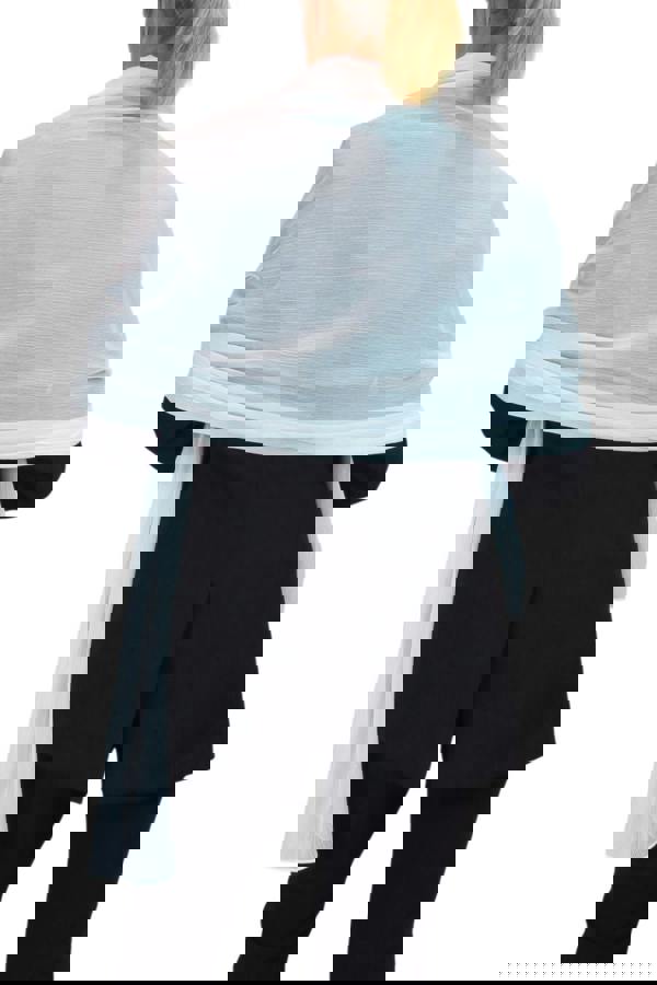 Paulo Due Silk Blend Scarf with Metallic Threads