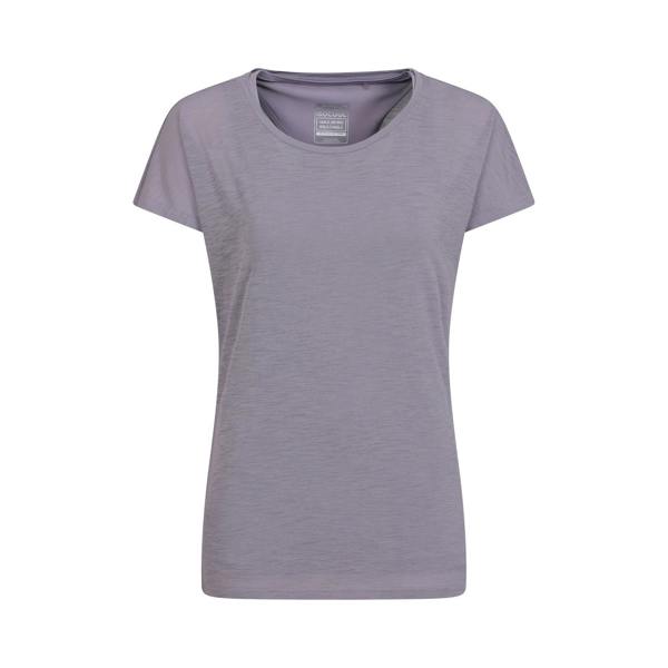Mountain Warehouse Womens/Ladies Double Layered T-Shirt - Purple - 