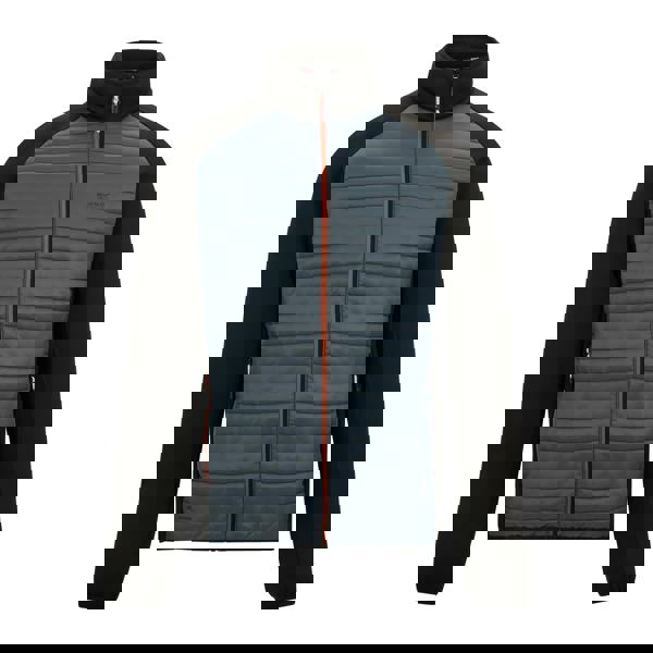 Regatta Mens Clumber Hybrid Jacket - Storm Grey/Black