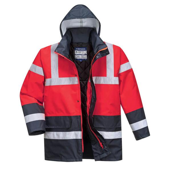 Hi-Vis Contrast Winter Traffic Jacket - Hi-Vis Trousers