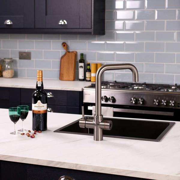 Impromta 4 in 1 Biometric Boiling Water Tap | Gun Metal Finish