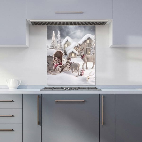 Warren Reed - Designer We Come Bearing Gifts Kitchen Splashback