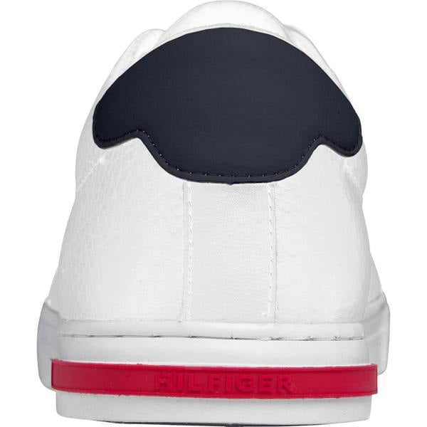Tommy Hilfiger Mens Essential Lace Up Shoes - White - 