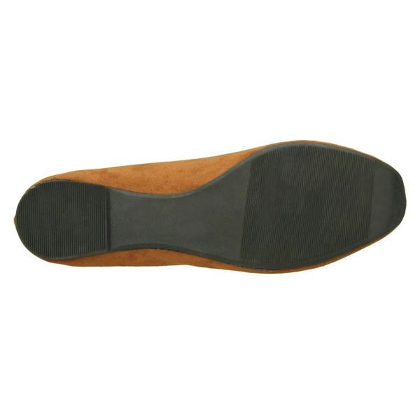 Spot On Ladies Spot On Saddle Vamp Loafers