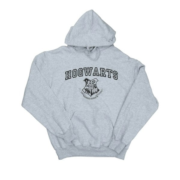 Harry Potter Womens/Ladies Hogwarts Crest Hoodie - Sports Grey