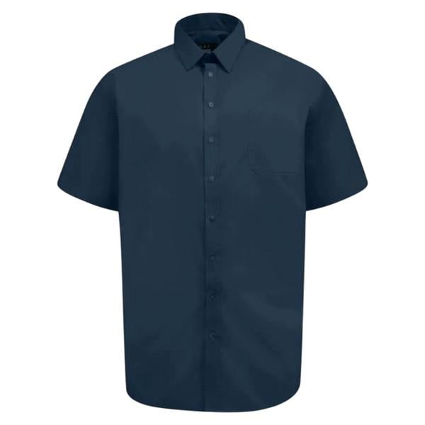 Duke Mens D555 Lucas Short-Sleeved Shirt - Navy