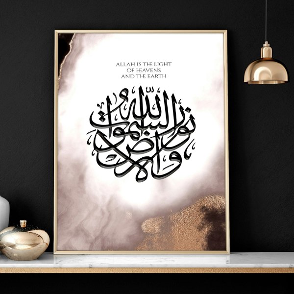 Islamic modern art | Set of 3 wall art prints