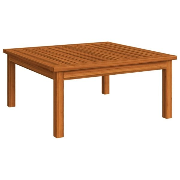 Berkfield Garden Lounge Table 63x63x30 cm Solid Acacia Wood