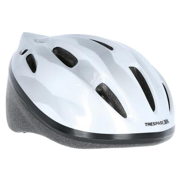 Trespass Childrens/Kids Cranky Cycling Safety Helmet - White - 