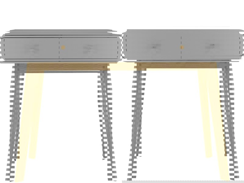 Dorel Home Cassie Desk 2 Drawers GreyGrey120x50x79cm