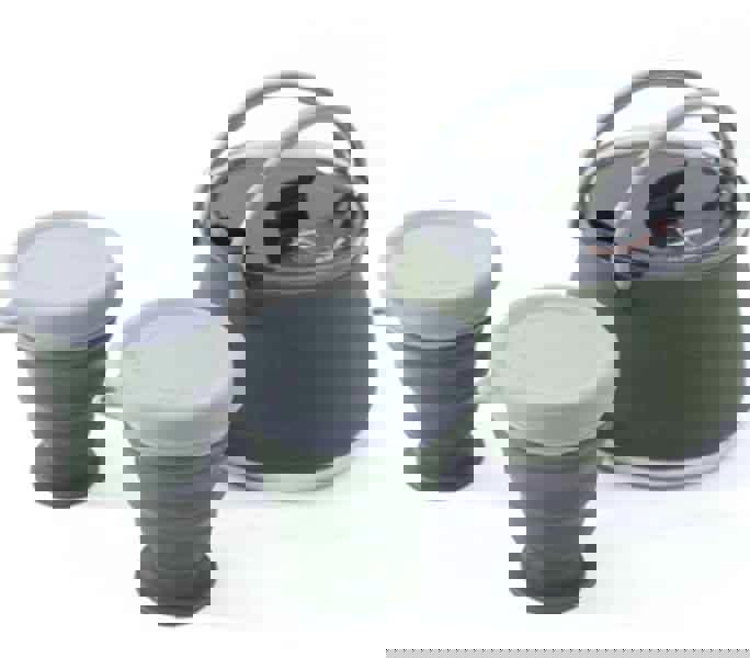 Leaper Outdoor Camping Folding Kettle Set