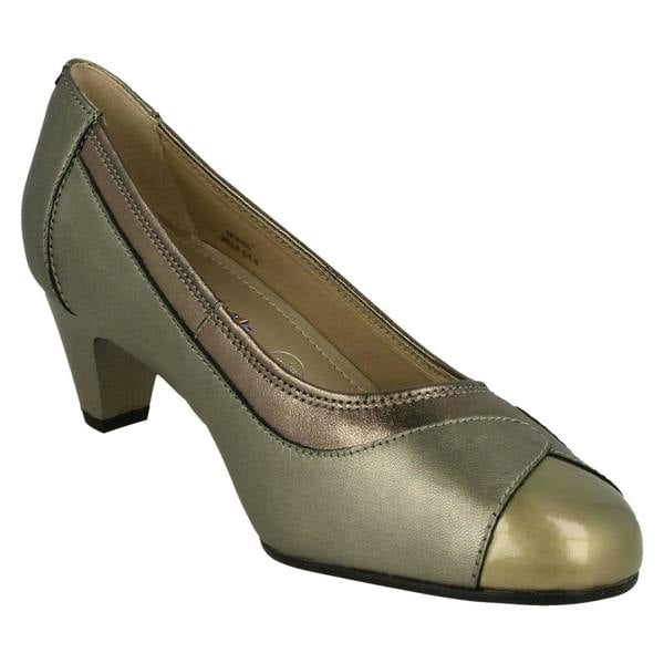 Padders Ladies Padders Elegant Court Shoes Jewel