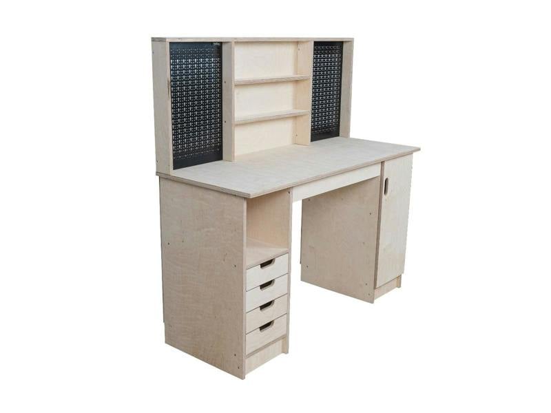 wooden cabinet workbench