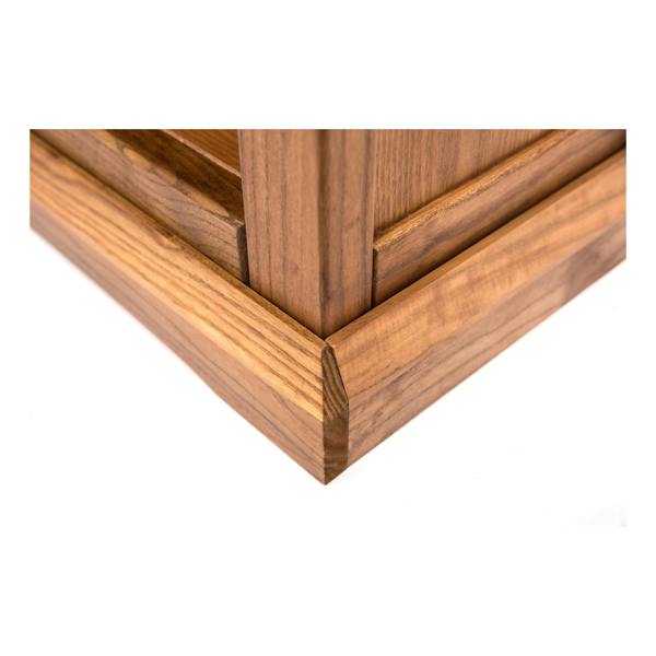 Cabinet Bits Bookcase with plinth 90x90x30cm