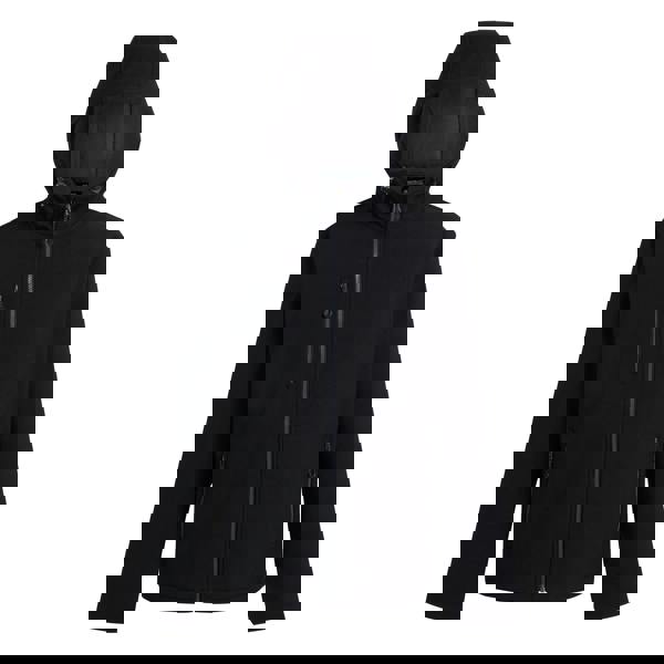 Regatta Professional Mens 2 Layer Soft Shell Jacket - Black/Seal Grey