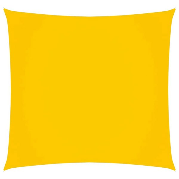 Berkfield Sunshade Sail Oxford Fabric Square 7x7 m Yellow