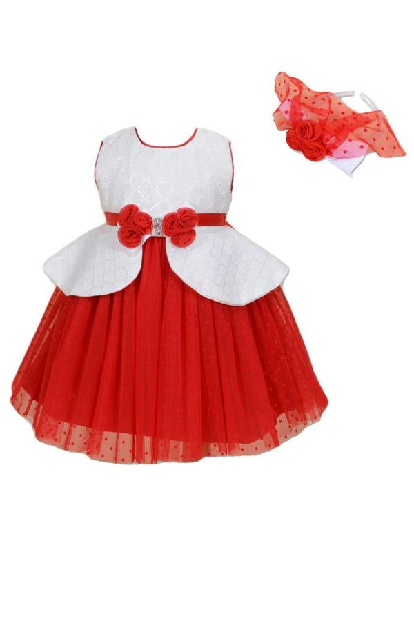 Bridesmaid Dress and Headband