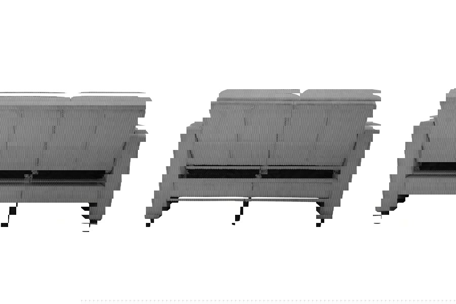 Dorel Home Allie 3 Sofabed Grey Corduroy