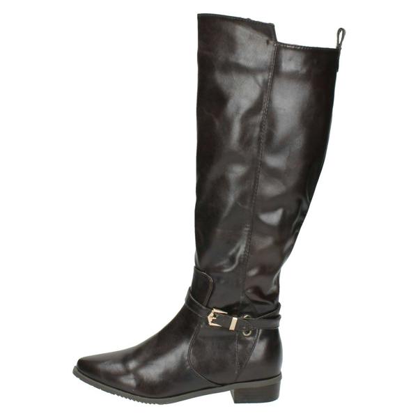 Spot On Ladies Spot On Knee High Winter Boots