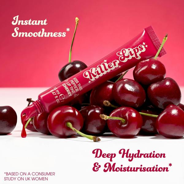Killer Lips Kiss This Peptide Lip Tint - Cherry 14ml