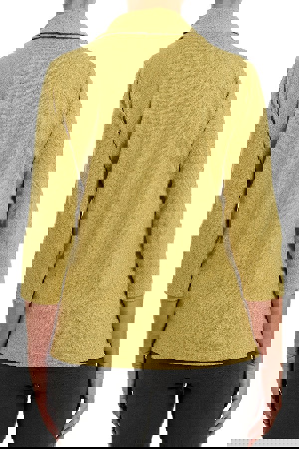 PennyPlain Cowl Neck Top - Citrus